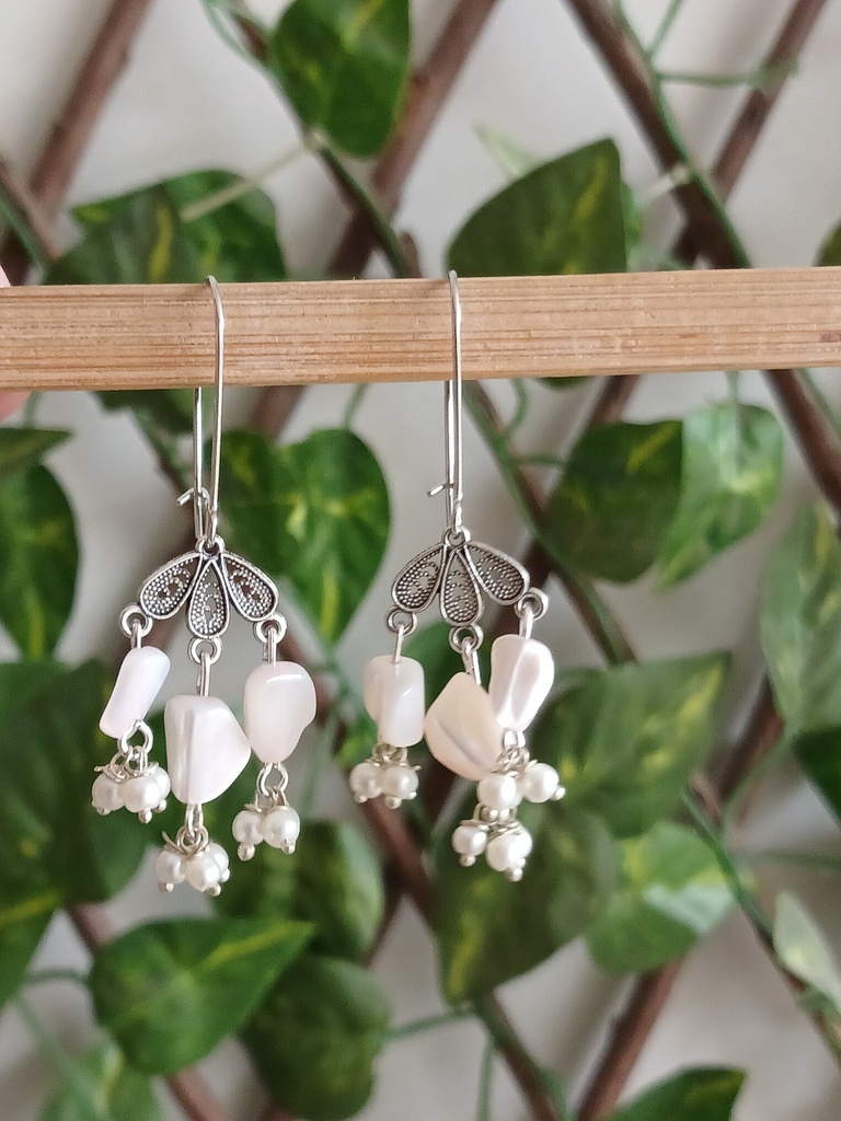 Gajra earrings