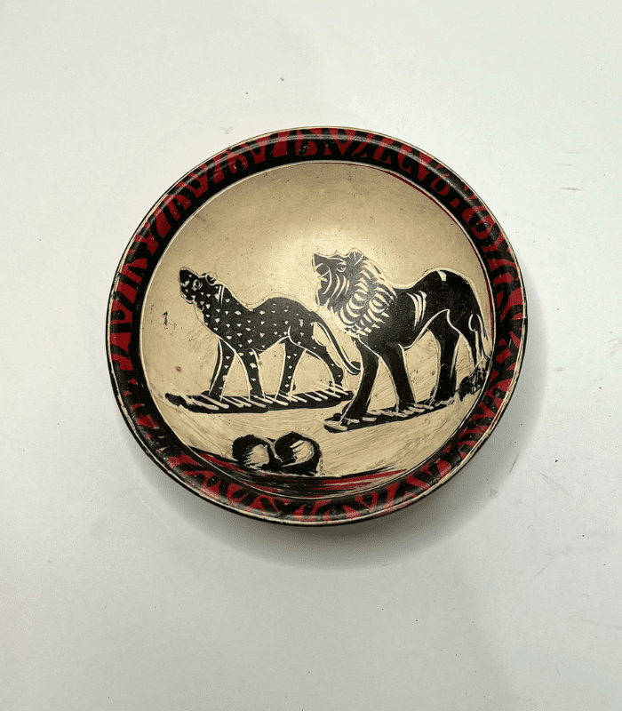 Carved Wooden Comb