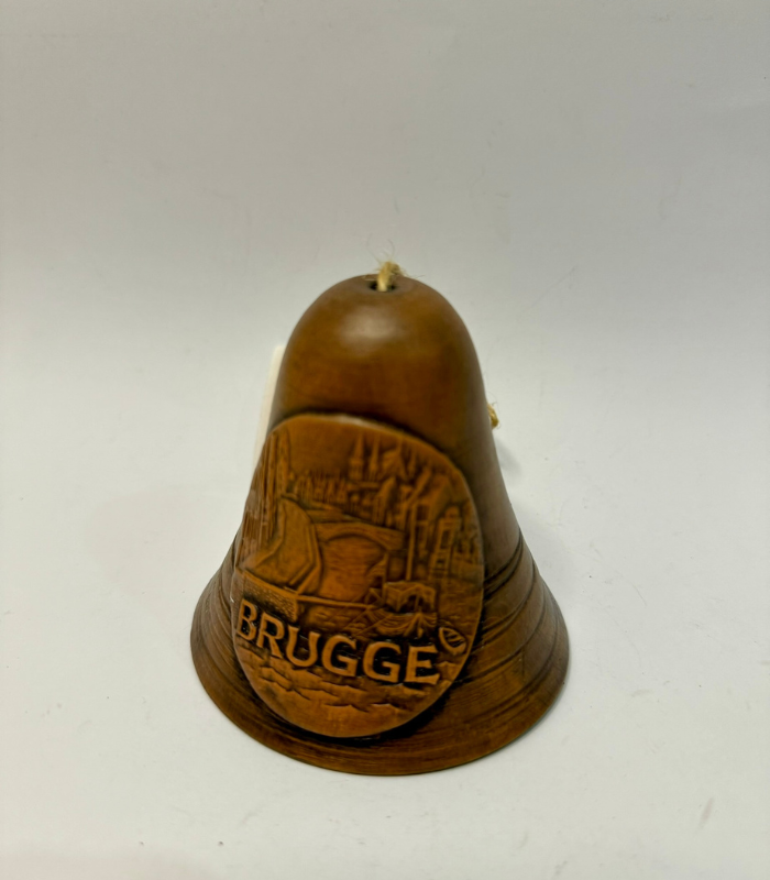 Vintage Leather Bottle Decor With Gemstones