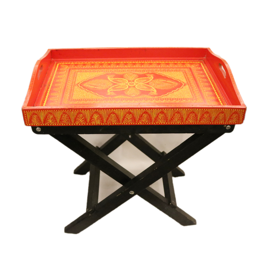 Lacquer art table