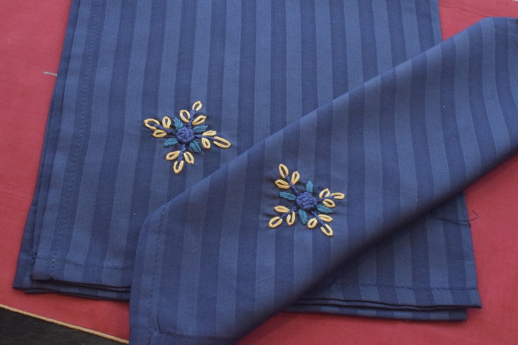 N-11 Navy Blue Napkins