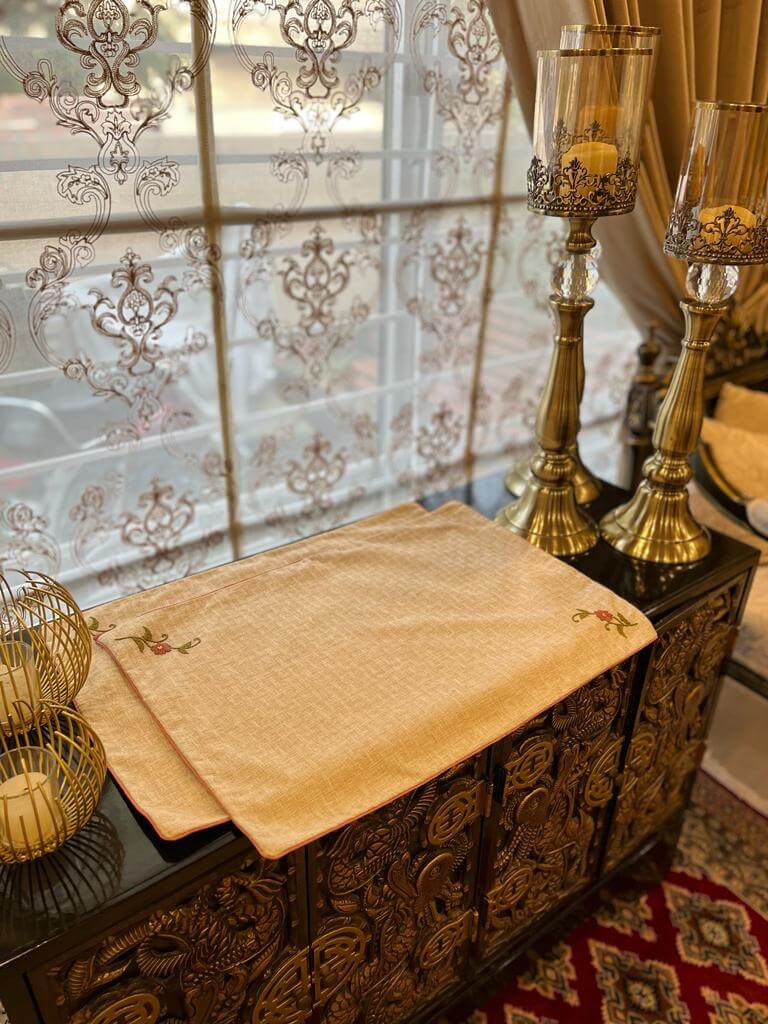 TM-27 Beige Jute Tray Mats