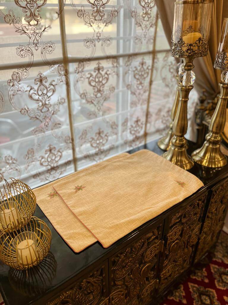 TM-29 Beige Jute Tray Mats