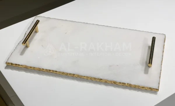Marble Tray – White