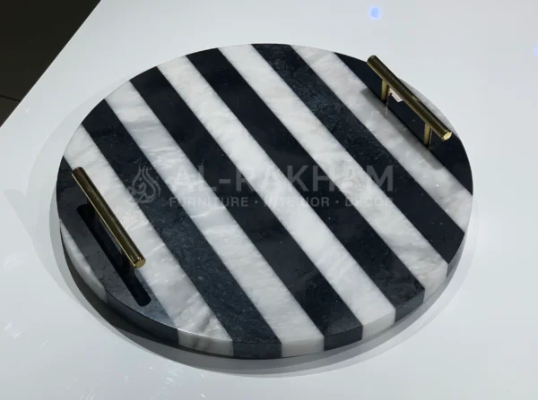 Marble Platter – Striped