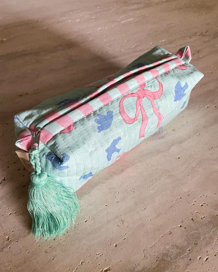 Bows and Birds Pencil Case