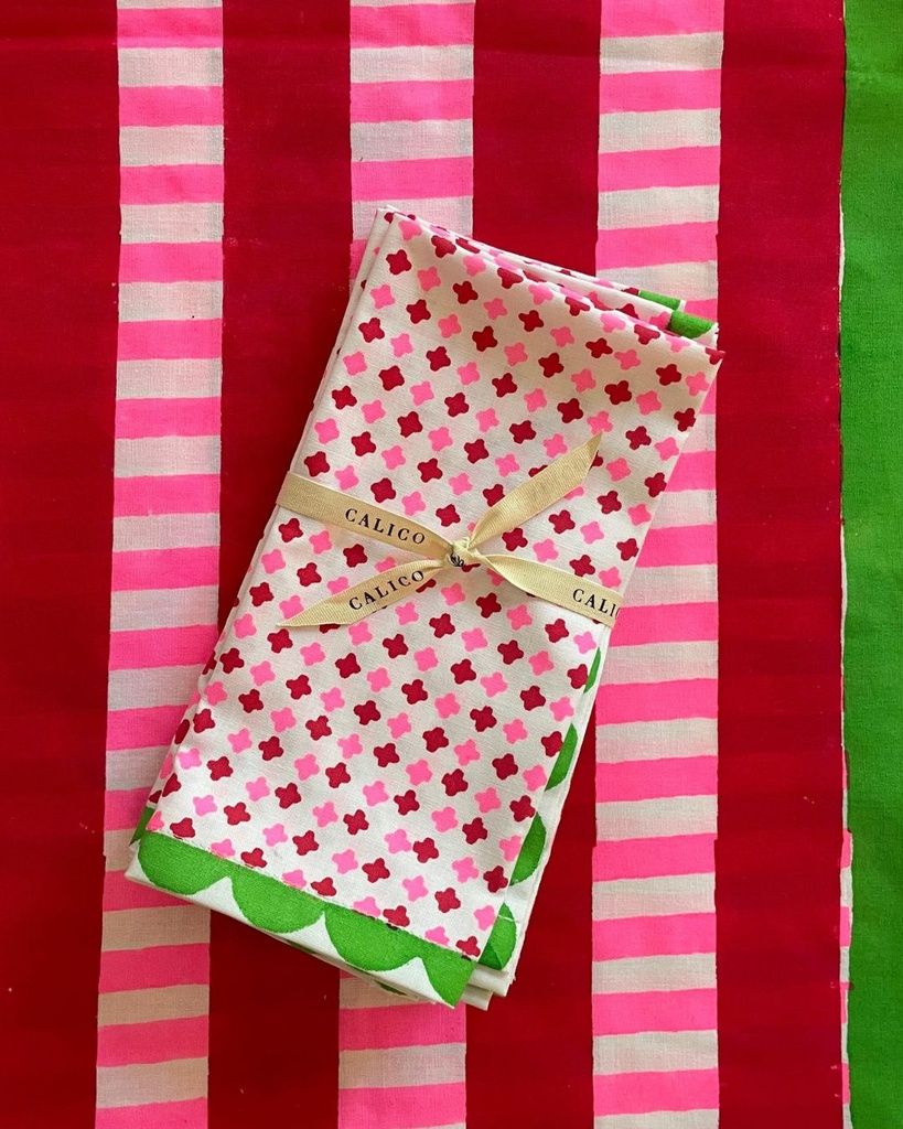 Berry Clover Napkins
