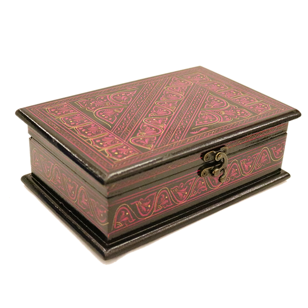 Lacquer art jewelry box