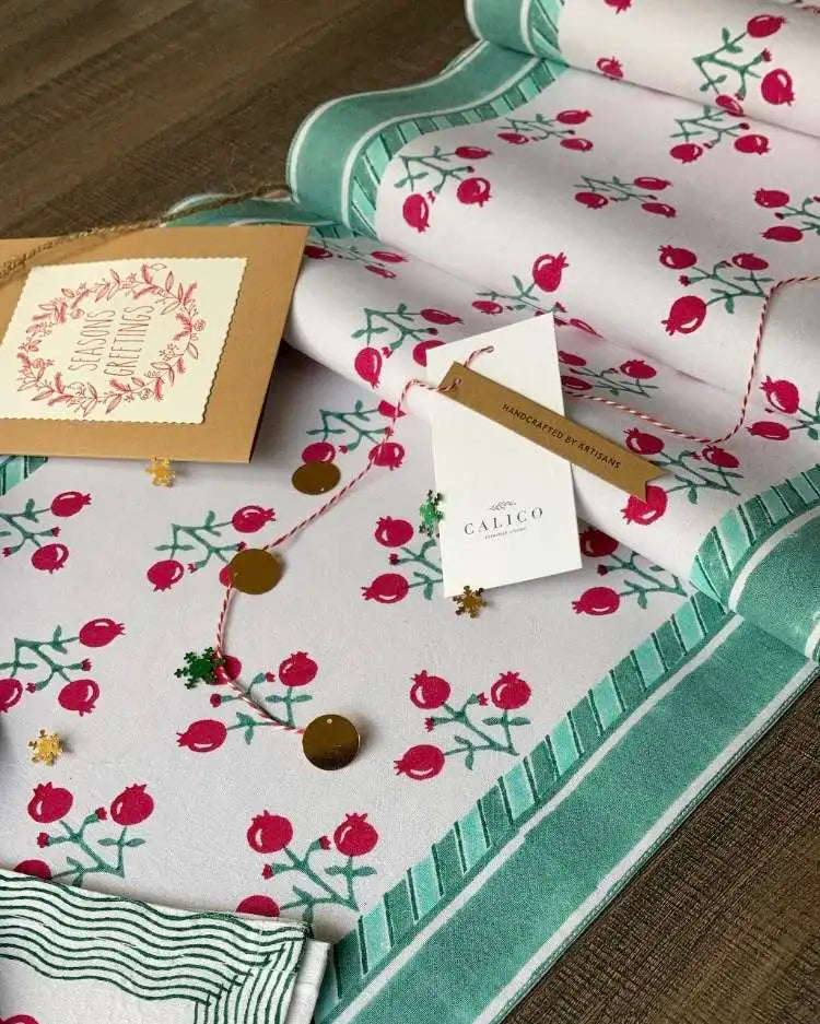 Pomegranate Table Runner