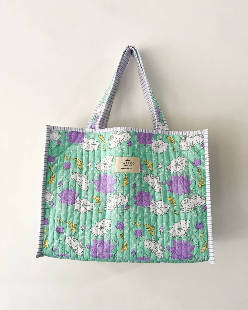 Waterlily Tote Bag