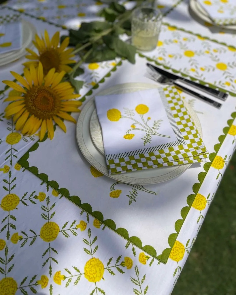 Marigold Tablecloth