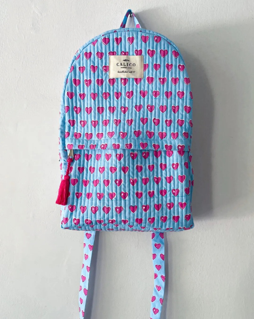 Oh My Heart Backpack Blue