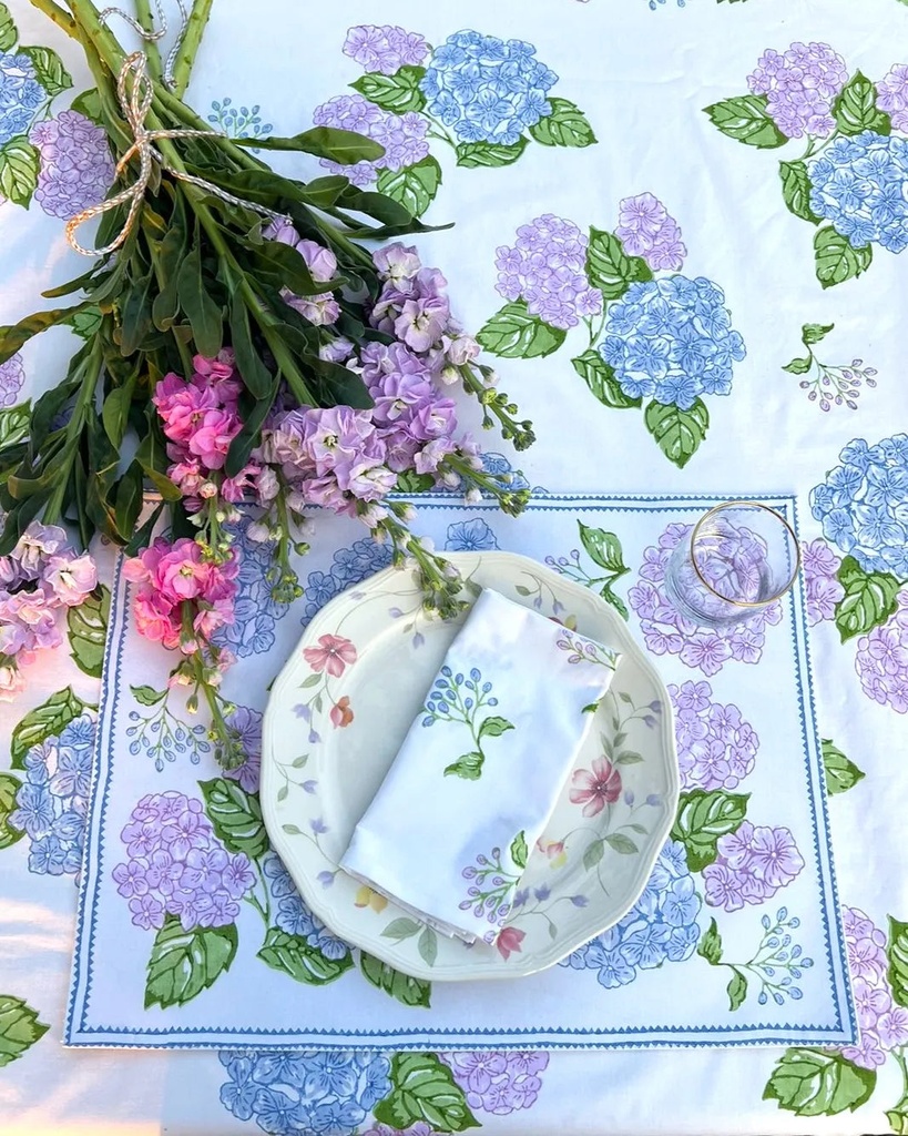 Hydrangeas Tablecloth