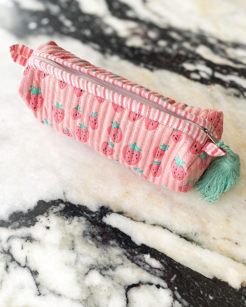 Strawberry Patch Pencil Case