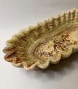 Green  Flower Shaped Deep Bowl