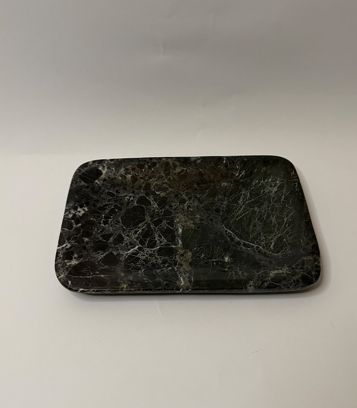 Black Zebra Rectangular Tray – Small