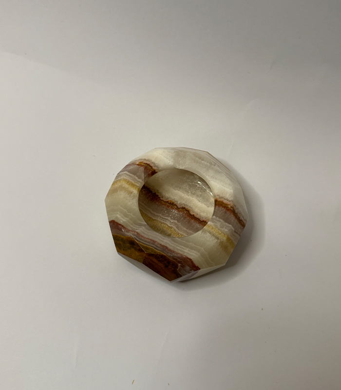 Onyx Diamond Shaped Ashtray- Small