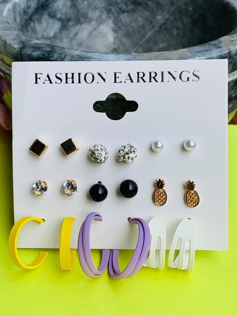 Party Earrings Set - 2