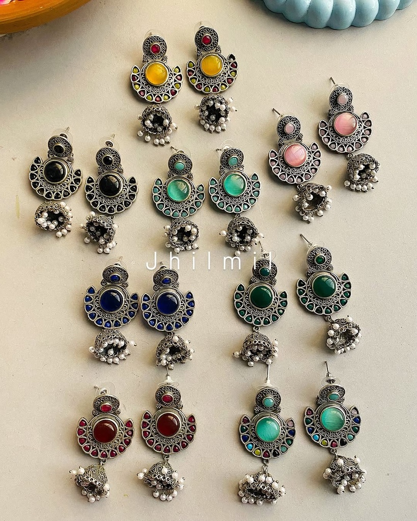 Ambar Jhumki earrings