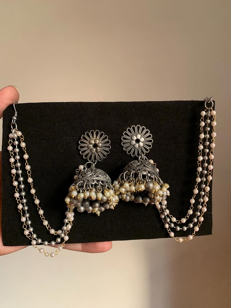 Phool Sahara Jhumkas