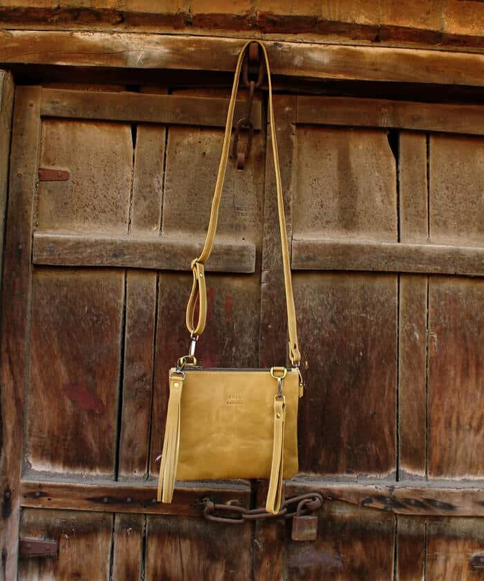 Tussle Sling Bag – Camel Yellow