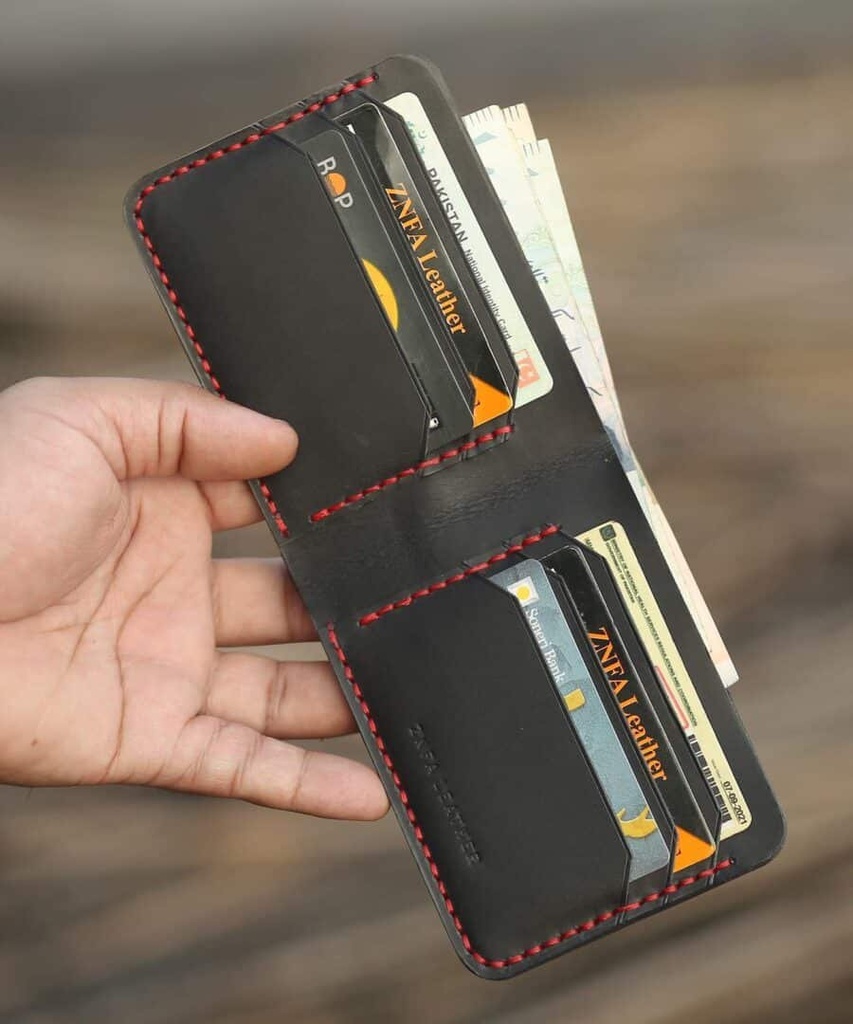 Dazzle – Blackish Handmade Wallet
