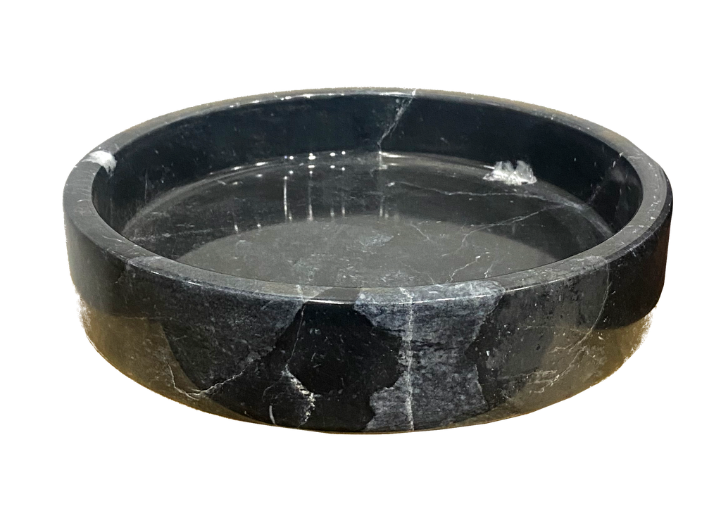 MARBLE - FLAT BOWL - 20cm