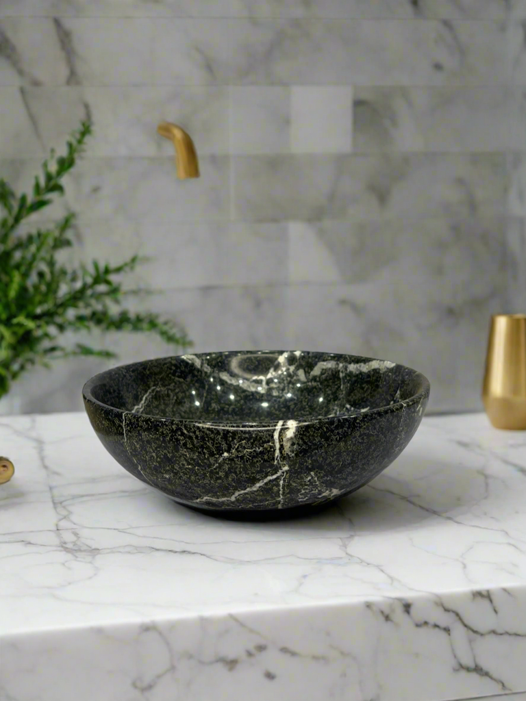 MARBLE - DEEP BOWL - 25cm