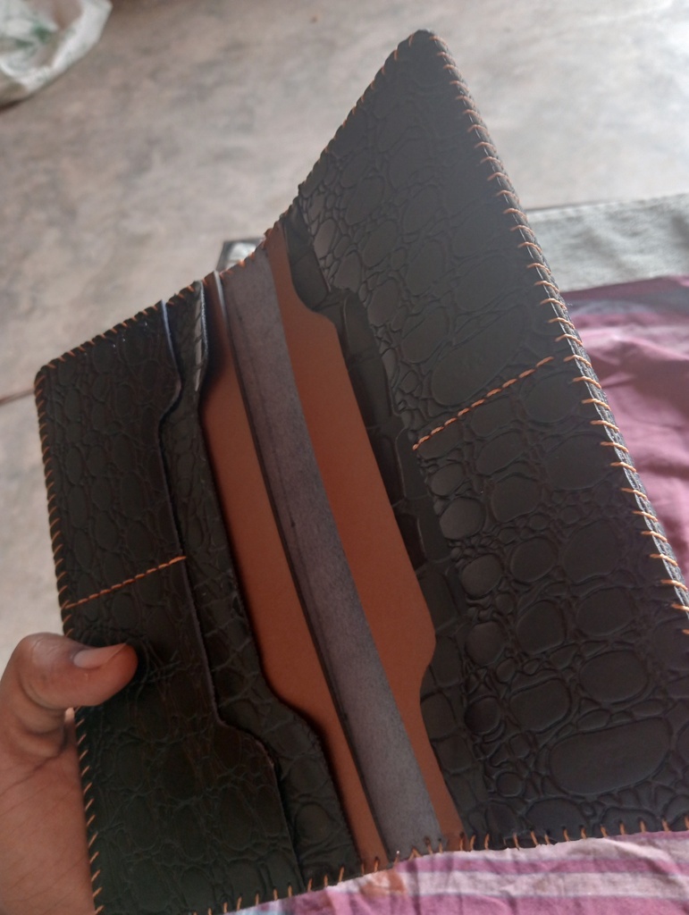 Handmade long wallet