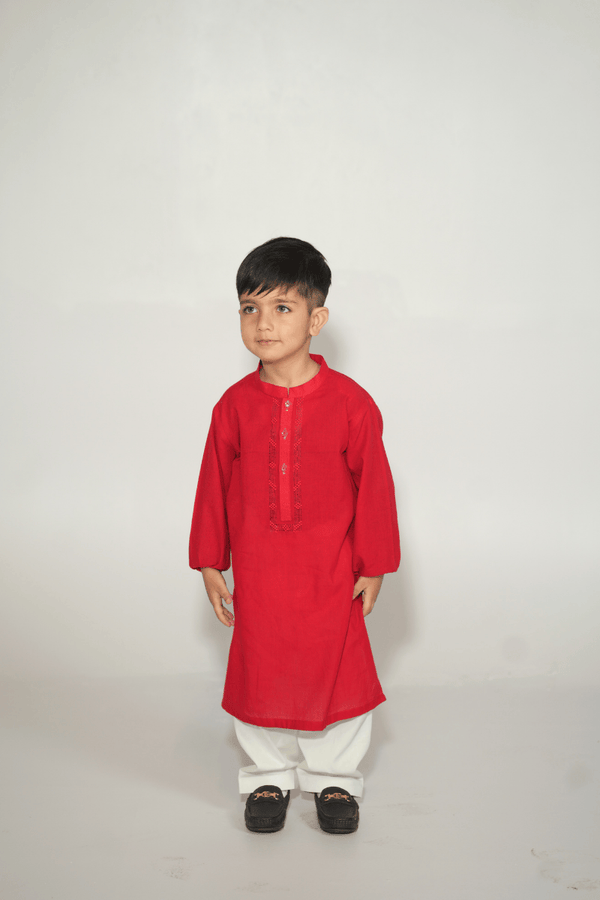 Red Hand Tarkashi Kurta