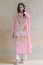 Pink Applique Kurta