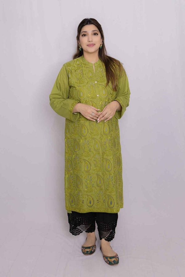 Olive Green kurta