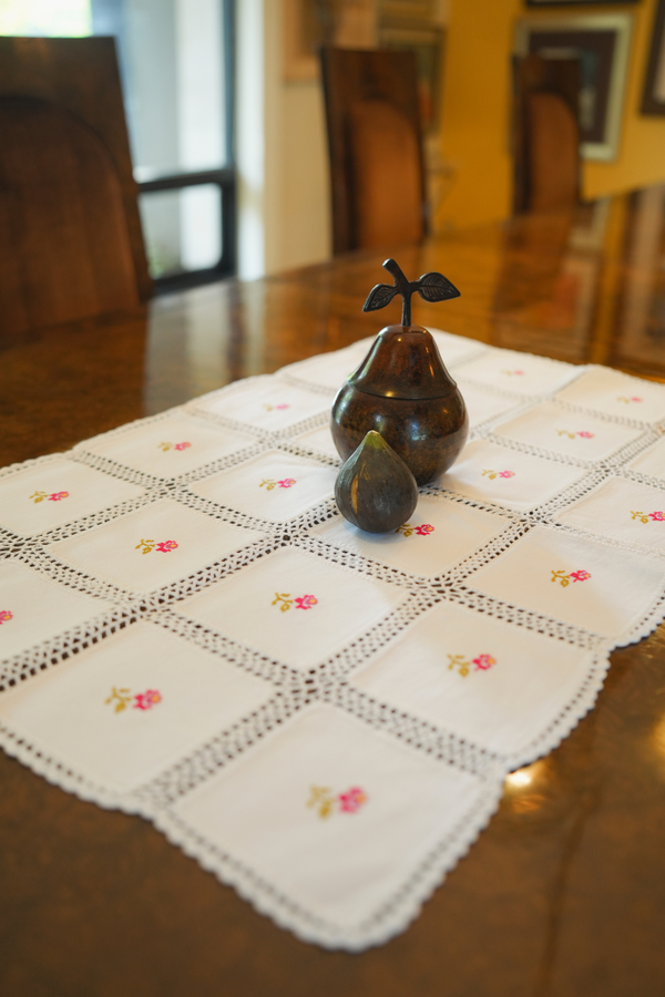 Floral Threads Runner