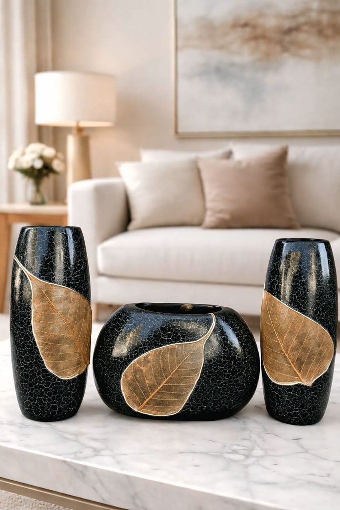 Harmony Vase Collection – Elegant Tabletop Décor Set