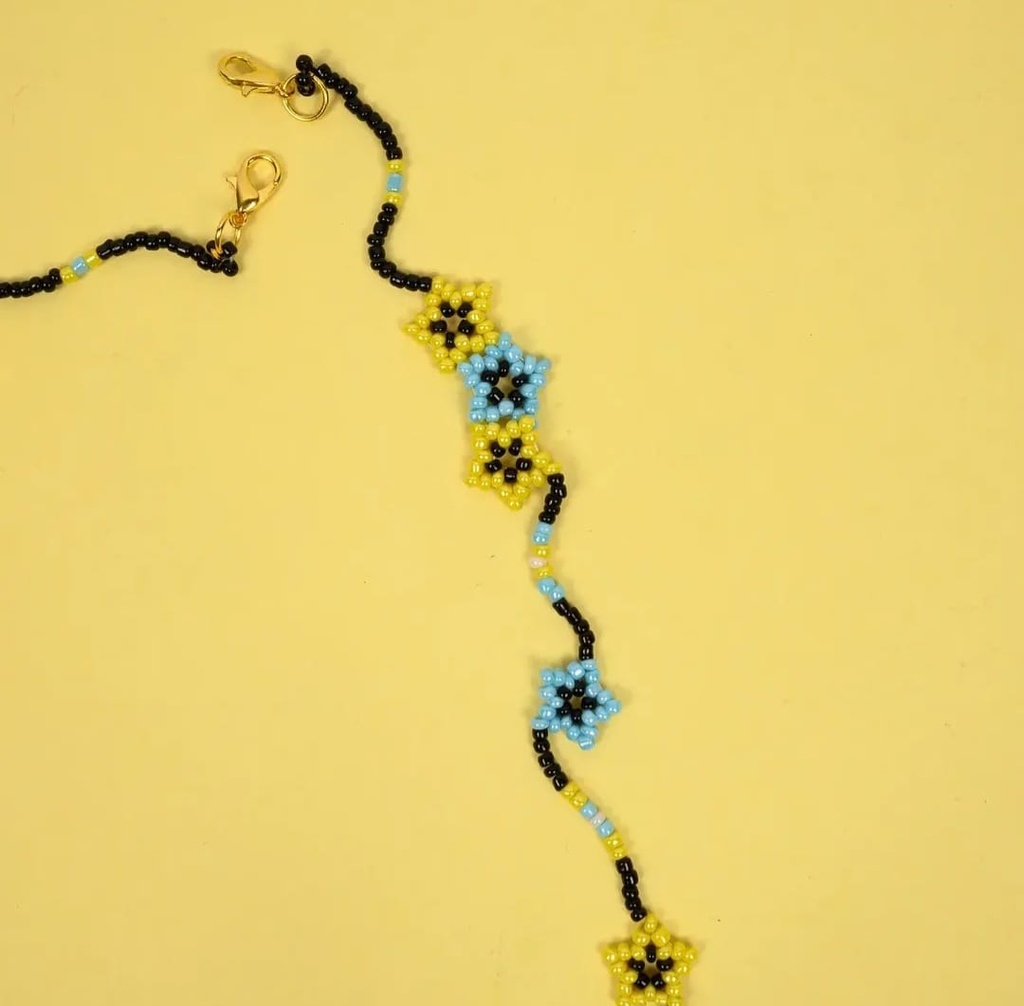 Mask/ Glasses Beaded Chain