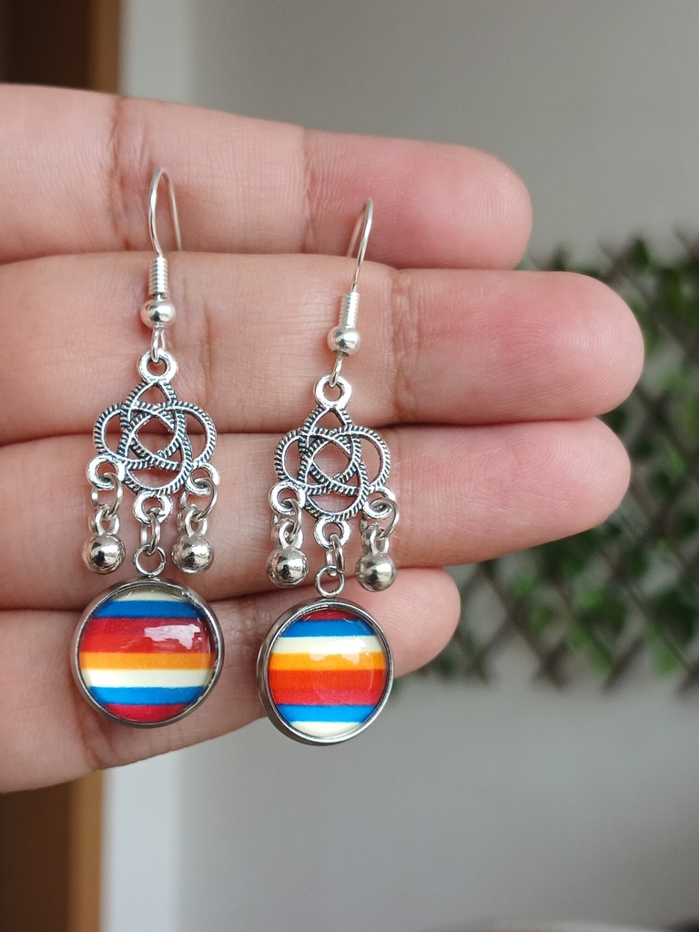Digital design earrings