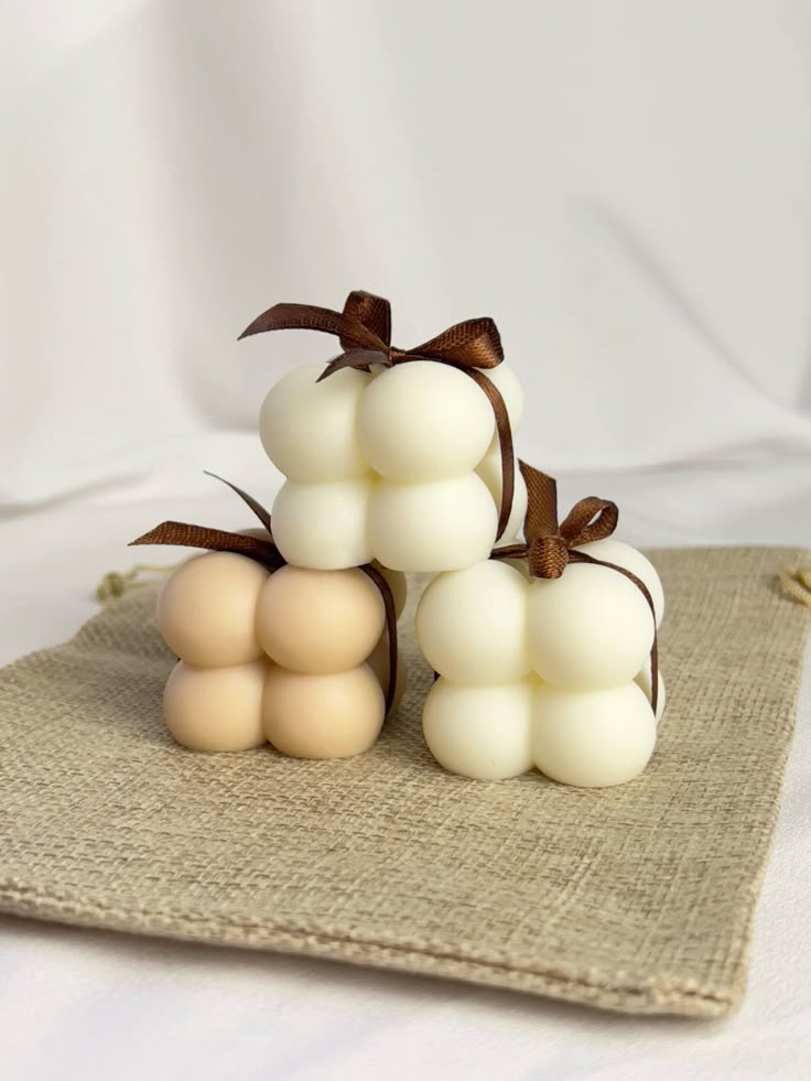 Asthetic Scented bubble candle
