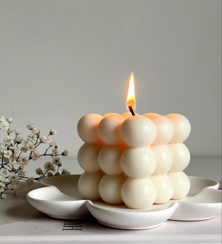 Bubble candle scent
