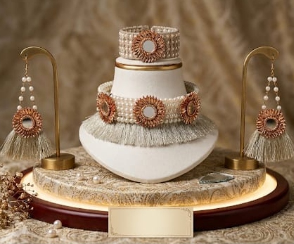 Wedding bridal jewelry set