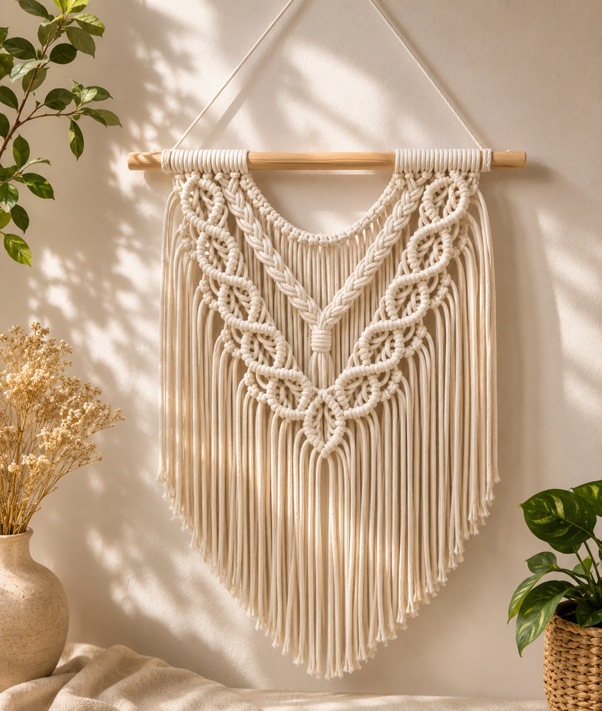 Handmade Macrame wall hanging _Boho Design