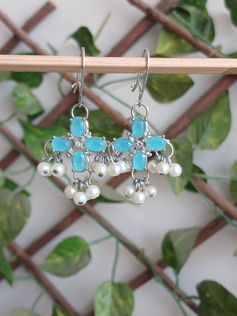 Flower earrings