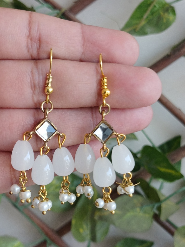 Kundan style earrings