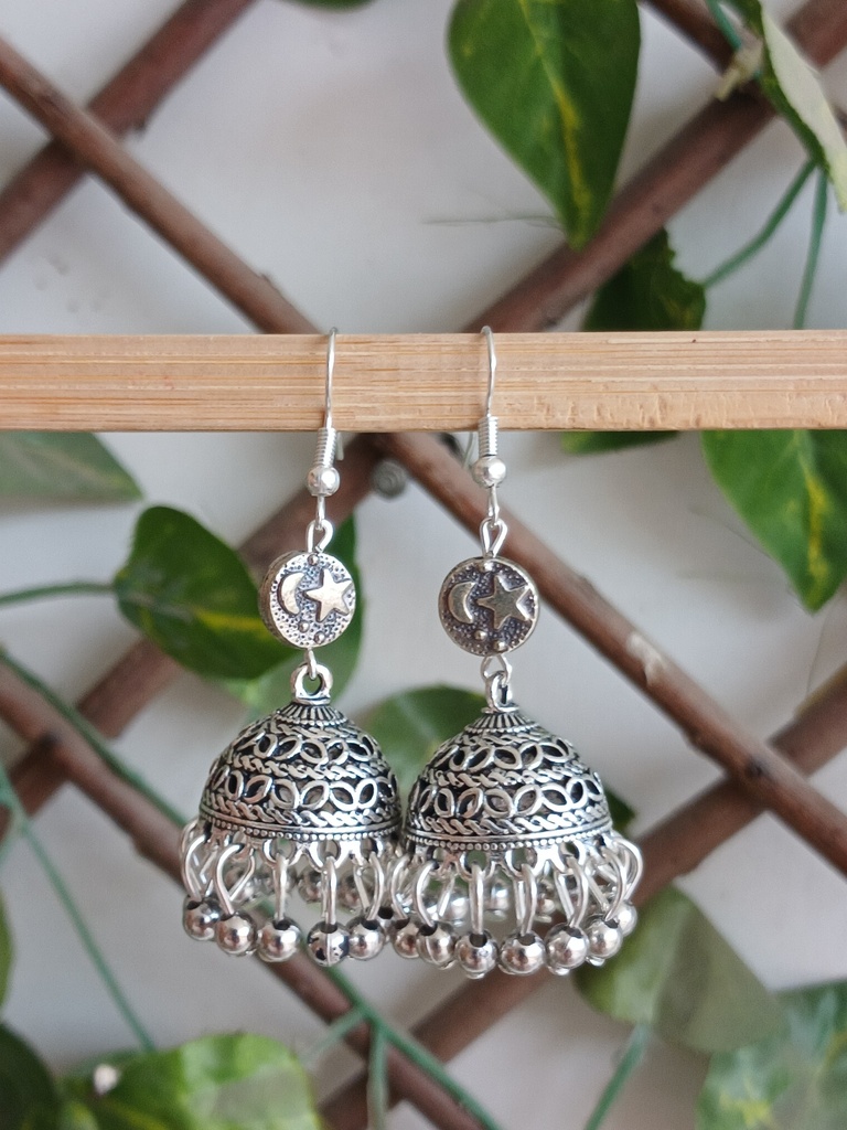 Chand Sitara jhumka