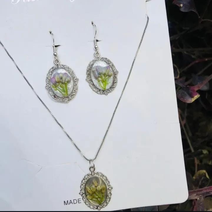 Resin preserve flower set