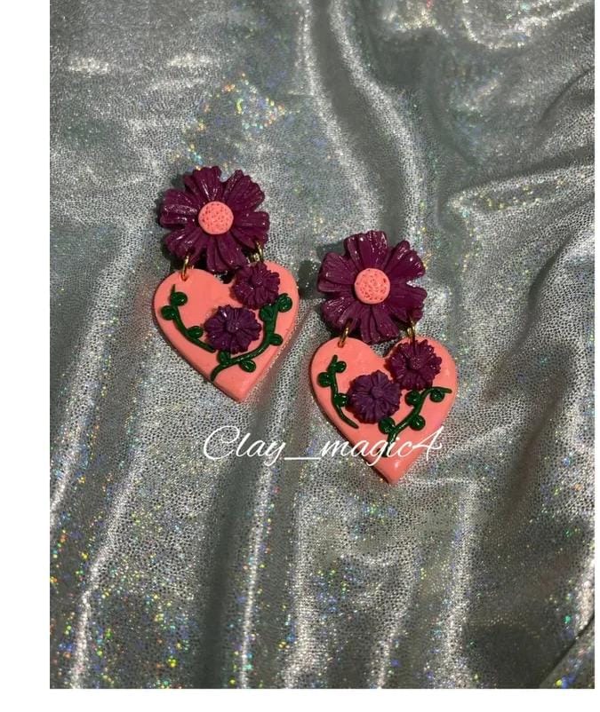 Heart  earrings