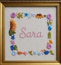 Custom name frame