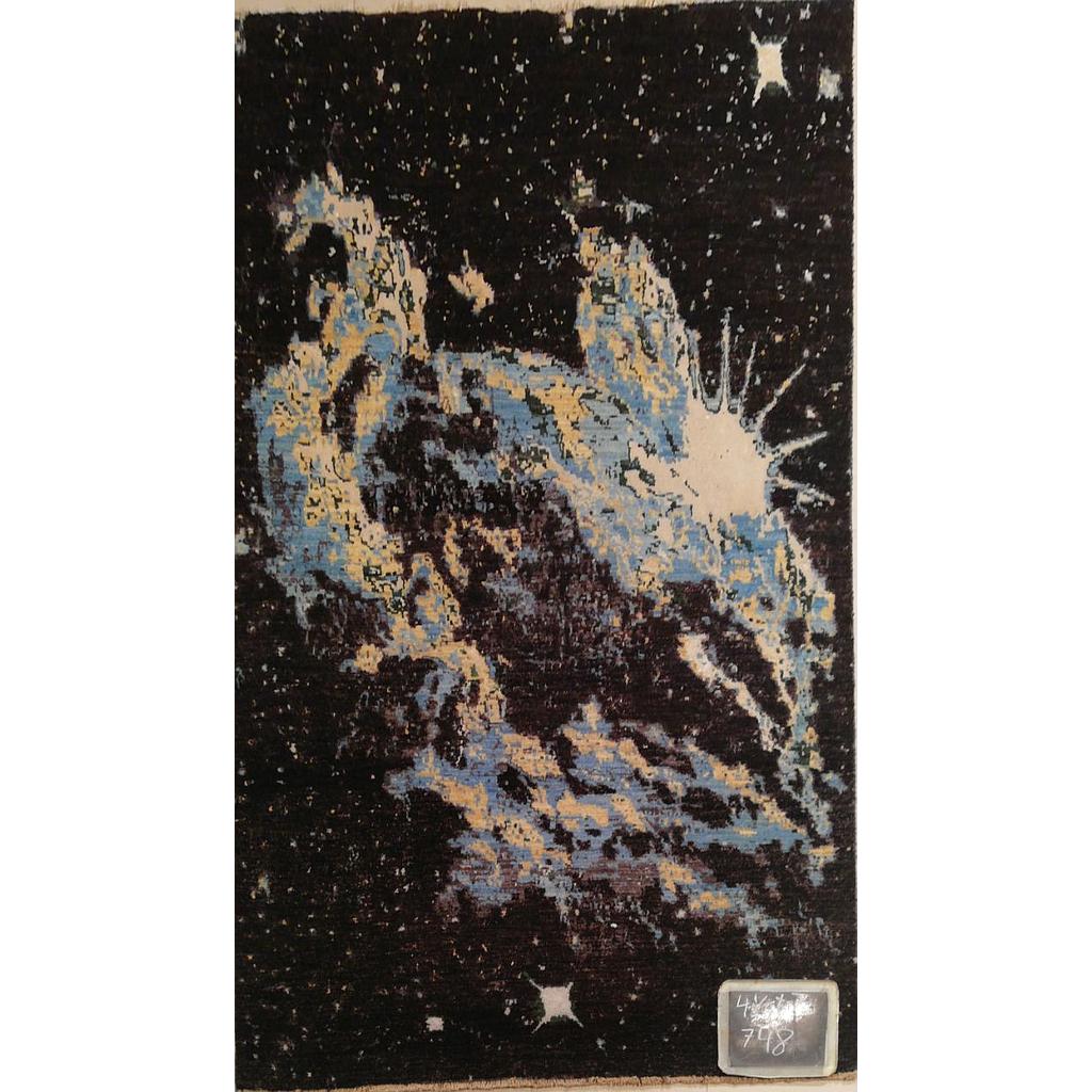 Modern Carpet -Wool&Silk- 4.6x7