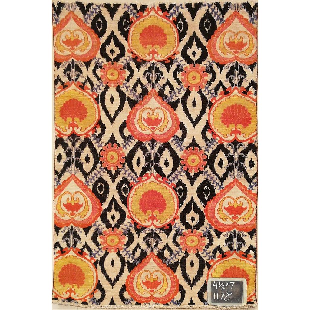 Modern Carpet -Wool&Silk- 4.6x7