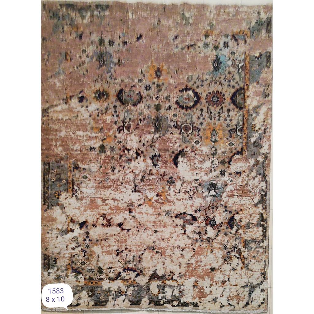 Modern Carpet -Wool&Silk- 8x10