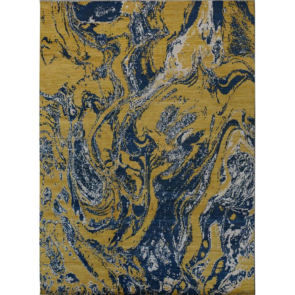 Modern Carpet -Wool&Silk- 9x12